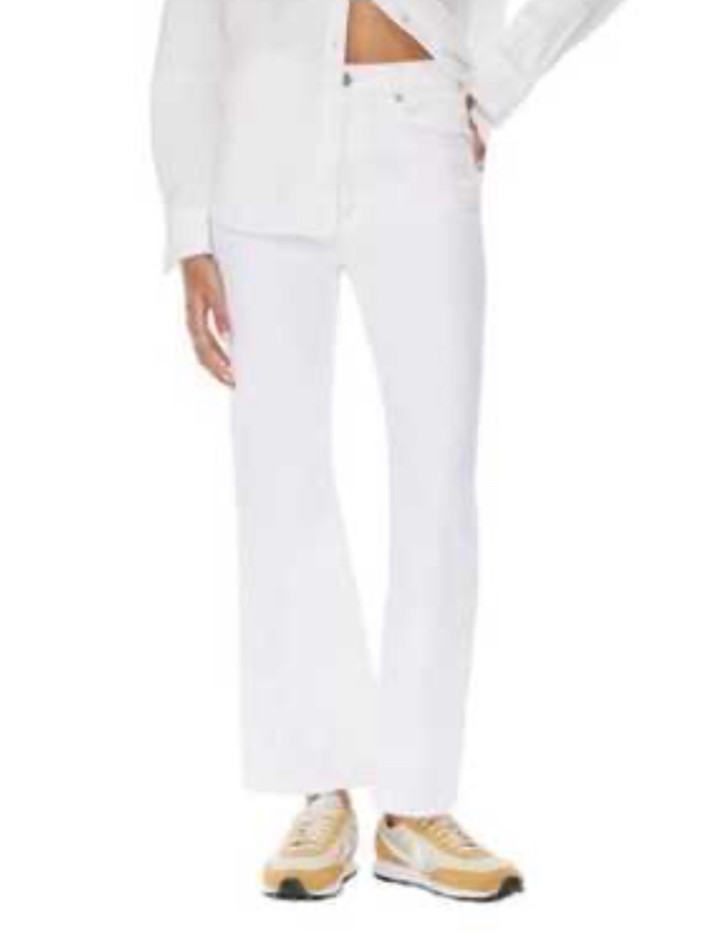 Aritzia Denim Forum Twiggy high rise flare jeans